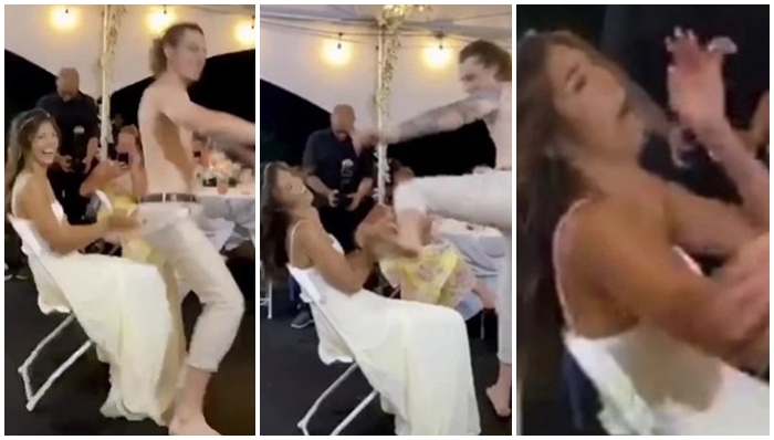 Viral Wajah Mempelai Wanita Ditendang Pengantin Pria, Warganet: Dimana Pria Itu Tidur Malam Ini