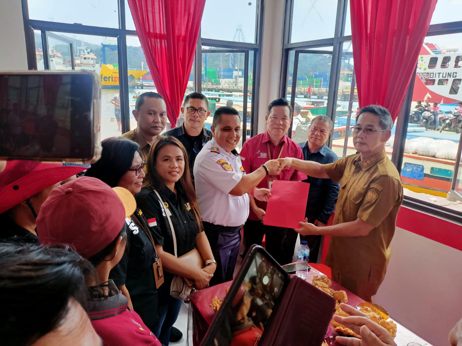 Pemerintah Kota Bitung Sulawesi Utara Berikan Kejutan ke PPKH