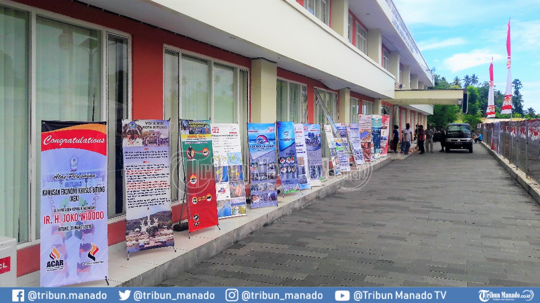 Di Lokasi KEK Ada Baliho Ucapan Selamat Presiden dan Wakil Presiden Terpilih