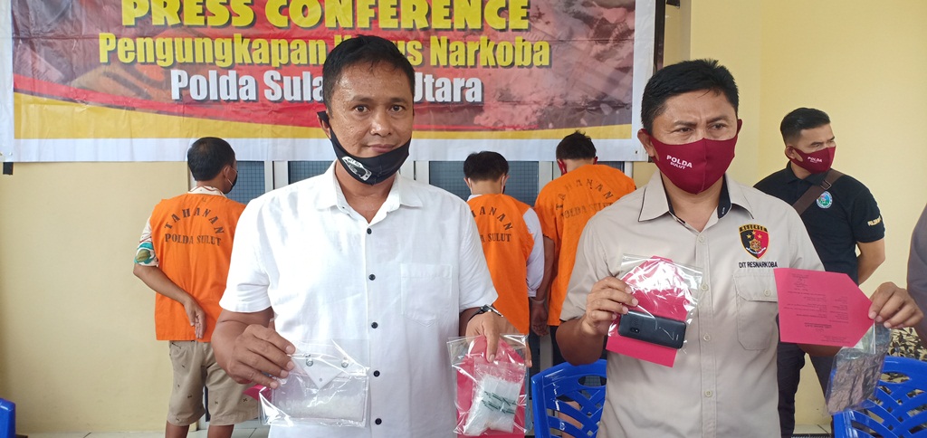 BREAKING NEWS: Ditresnarkoba Polda Ungkap Kasus Sabu yang Ditangkap di Lokasi Pos Covid-19 Boltim