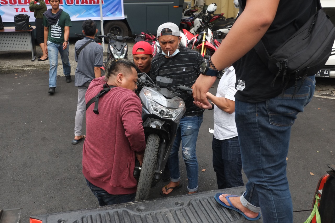 BREAKING NEWS, Diamankan Tim Resmob Polda Sulut, Kasus DPO Curanmor Kini Masuk Tahap II