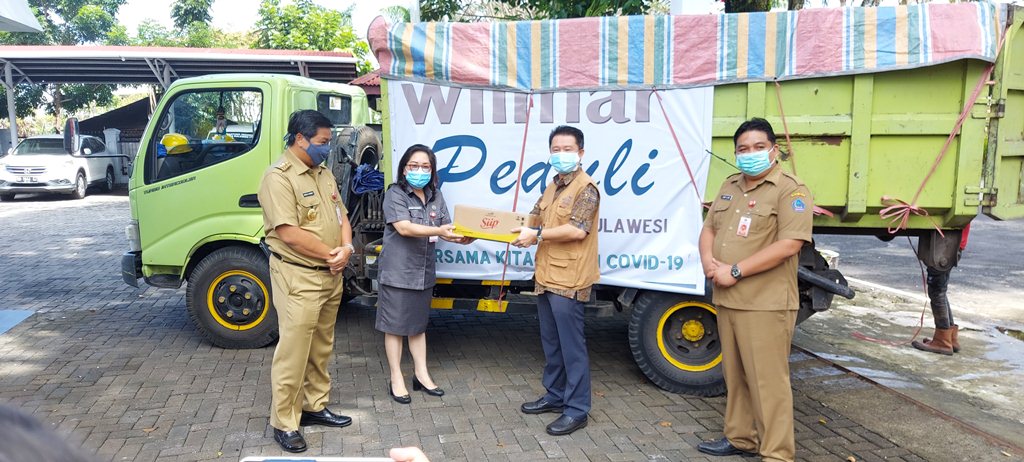 PT MNS Bantu 3.600 Liter Migor dan 2.400 Mie Instan kepada Pemprov untuk Disalurkan ke Masyarakat
