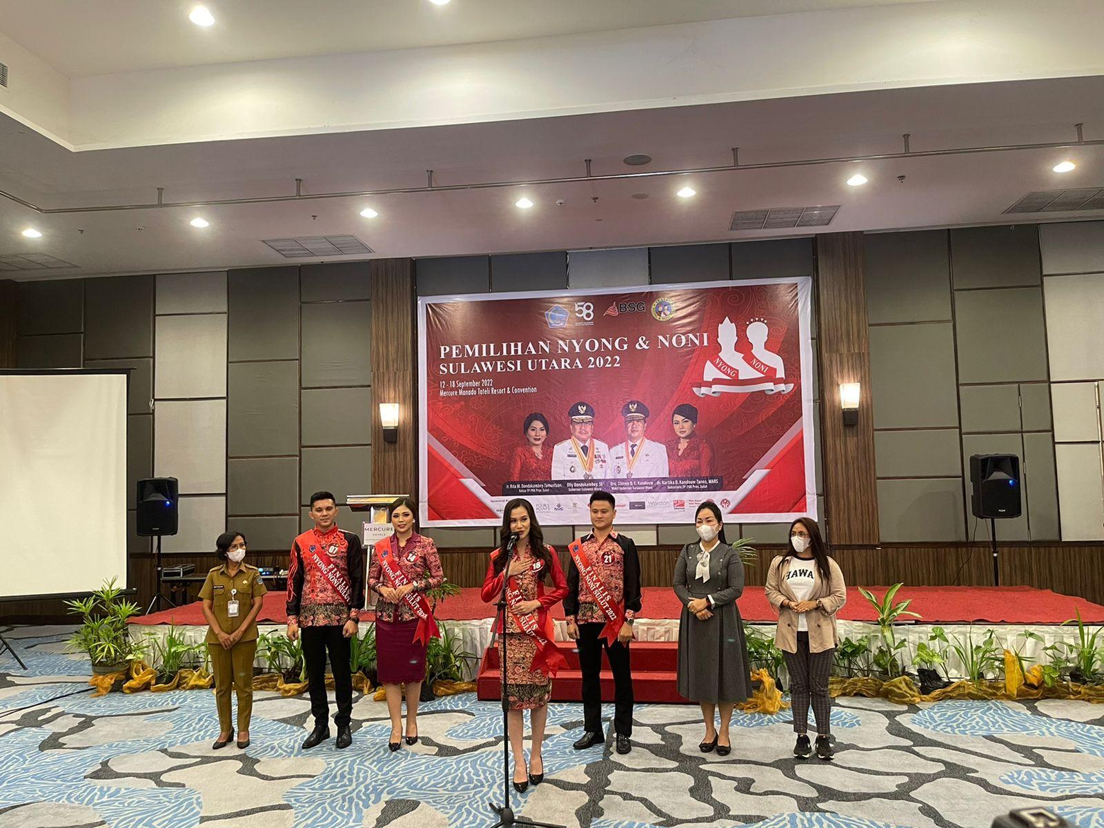 Kota Bitung Utus 4 Perwakilan DI Ajang Pemilihan Nyong Noni Sulawesi Utara 2022