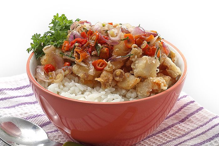 Resep dan Cara Buat Fish Rice Bowl Sambal Matah Enak dan Bikin Ngiler