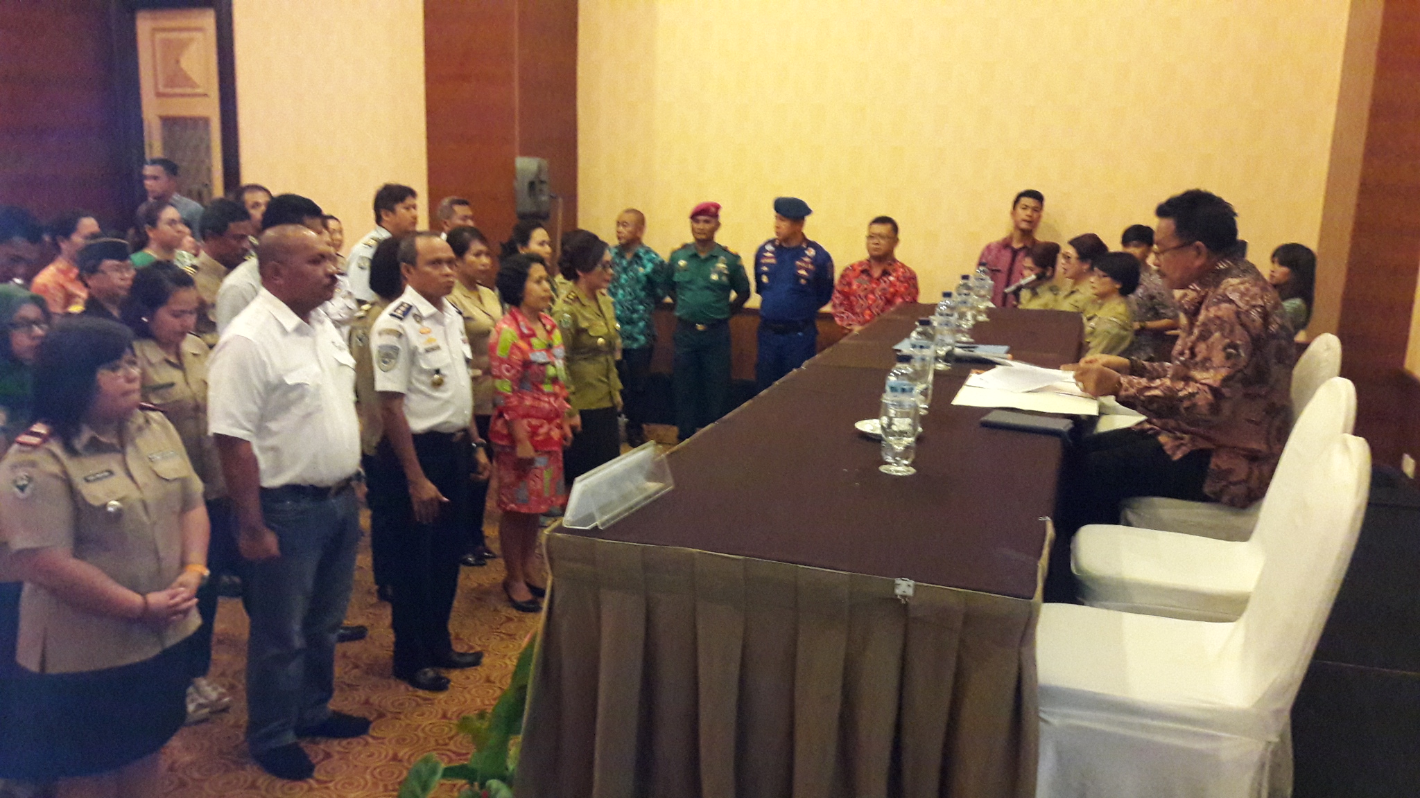 Cegah dan Tangkal Penyakit Menular Forum Pelabuhan Bitung Sehat dilantik