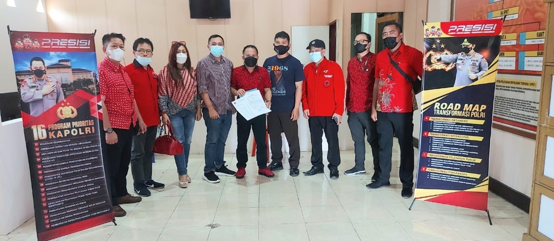 PDIP Tomohon Laporkan Dua Akun Medsos Penyebar Hoax Megawati Wafat