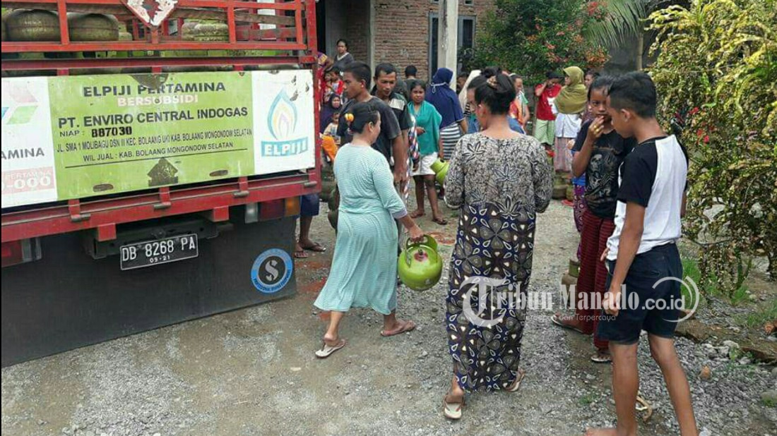 Sambut Natal ESDM Bolsel Dapat Tambahan Tabung Gas Elpiji