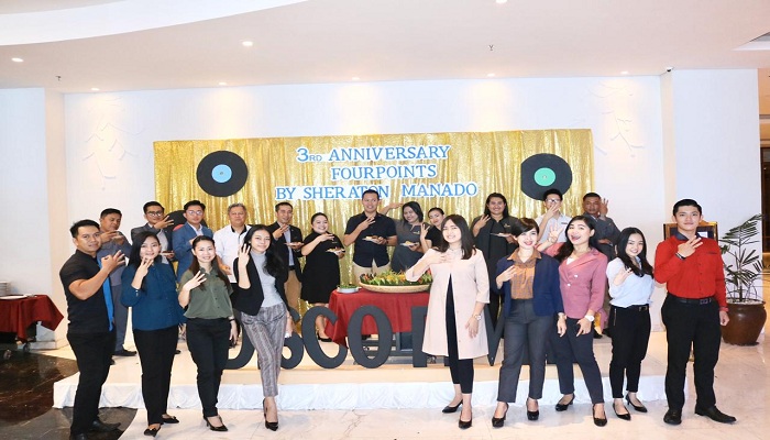 Four Points by Sheraton Manado Rayakan HUT Ke-3 Bersama Tamu Hotel