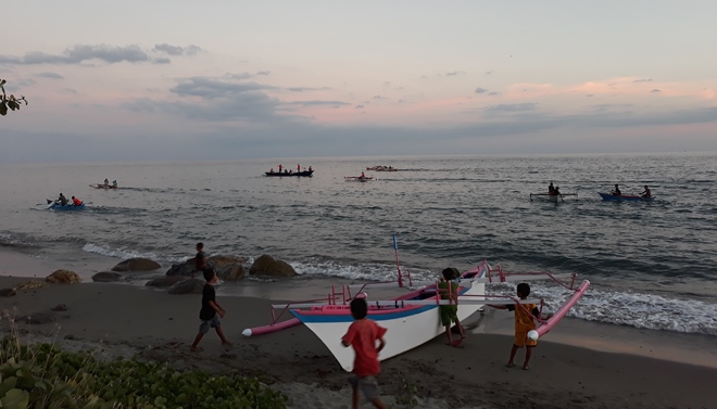 FTT Bolsel 2019, Banteng Muda dan Transpatoa Juarai Lomba Katinting & Perahu Dayung