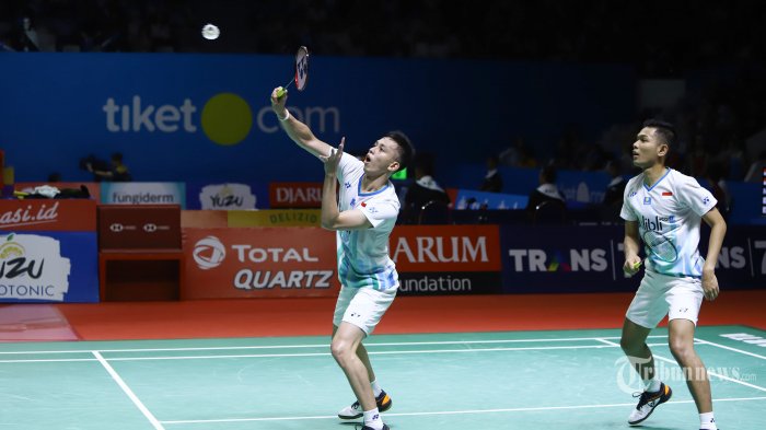Hasil Korea Open 2019 - Marcus/Kevin Dikalahkan Fajar/Rian dalam 32 Menit