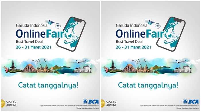 Masyarakat Bisa Langsung Akses GOTF,  Ada Diskon Tiket Garuda hingga 85 Persen