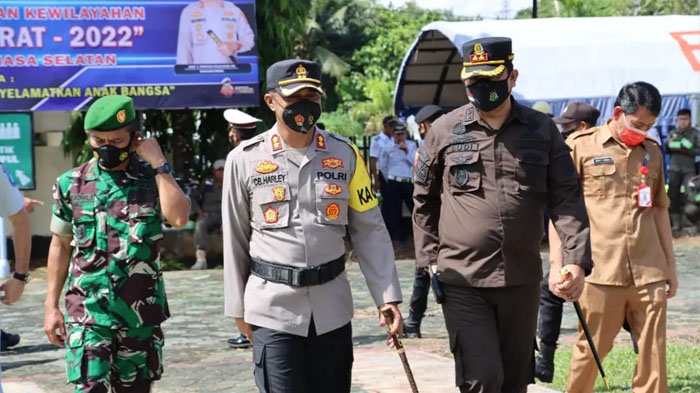 14 Hari Polres Minsel Akan Tindak Masyarakat yang Tidak Disiplin, Gelar Operasi Patuh Samrat 2022