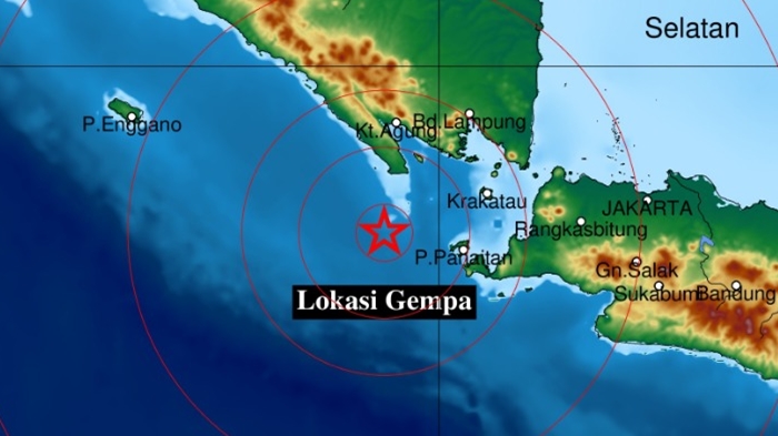 Gempa Guncang Lampung Selasa Pagi, Berpusat di Laut, Berikut Data Magnitudo Info BMKG