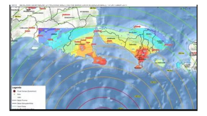 Gempa Bumi Berkekuatan 6,0 SR Guncang Bali, Karyawan KG Bergegas Selamatkan Diri dari Lt 3 Kantor