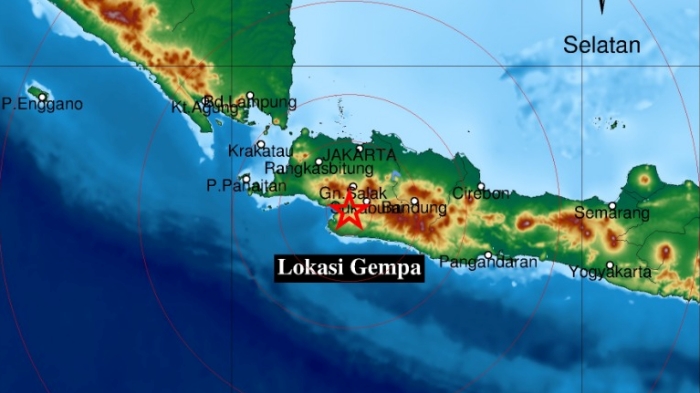 Gempa Bumi Tadi Pukul 05.57 WIB Sabtu 22 Januari 2022, Berikut Kekuatan dan Lokasinya