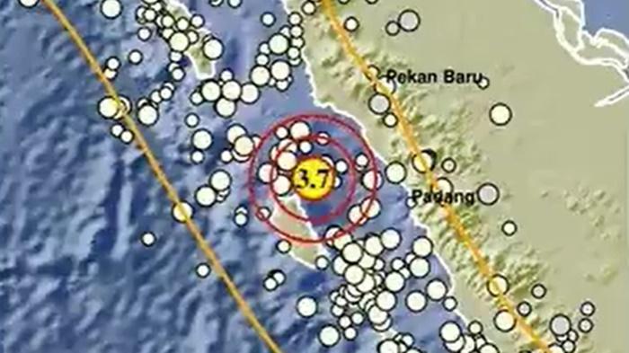 Gempa Bumi di Sumatera Barat Minggu 26 April 2026, Info BMKG Kekuatan dan Lokasinya
