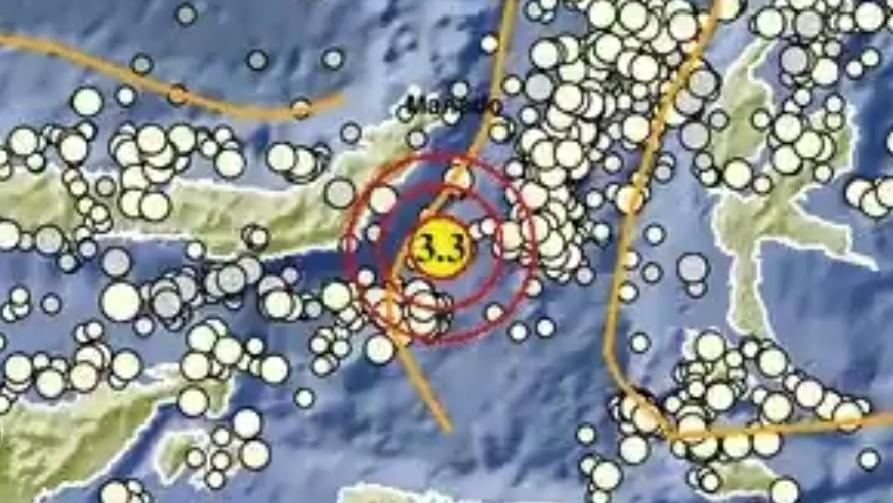 Gempa Bumi di Sulut Malam Ini Rabu 15 April 2026, Info BMKG Kekuatan dan Lokasinya