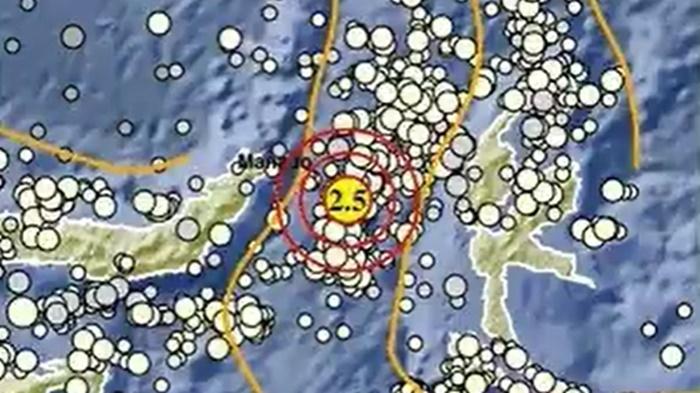 Gempa Bumi di Sulawesi Utara Hari ini Minggu 12 April 2026, Info BMKG Kekuatan dan Lokasinya