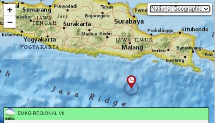 Gempa Bumi Guncang Jawa Timur Senin 12 Juli 2021 Info Terkini BMKG, Berikut Data Magnitudo