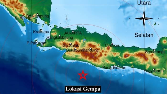 Gempa Tadi Subuh di Wilayah Jawa Barat Jumat 17 September 2021, Ini Info Magnitudo dan Lokasinya