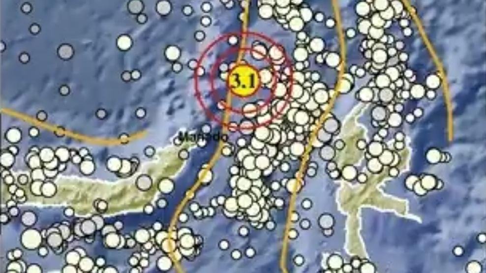 Gempa Terkini di Sulut Sabtu 11 Juli 2026, Info BMKG Magnitudo dan Lokasinya - Tribunmanado.co.id