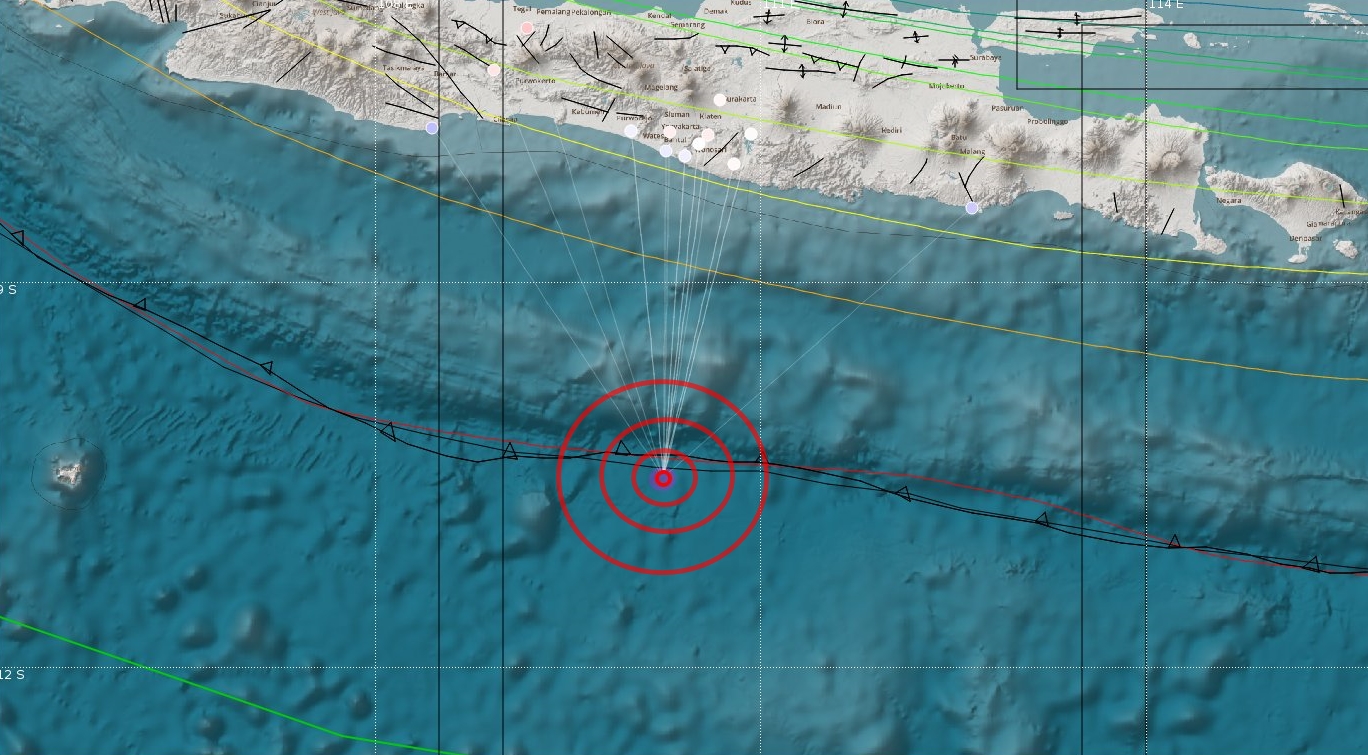 Gempa Guncang Jawa Timur Minggu (03/10) Dini Hari, Ini Info Terkini BMKG Magnitudo dan Lokasinya