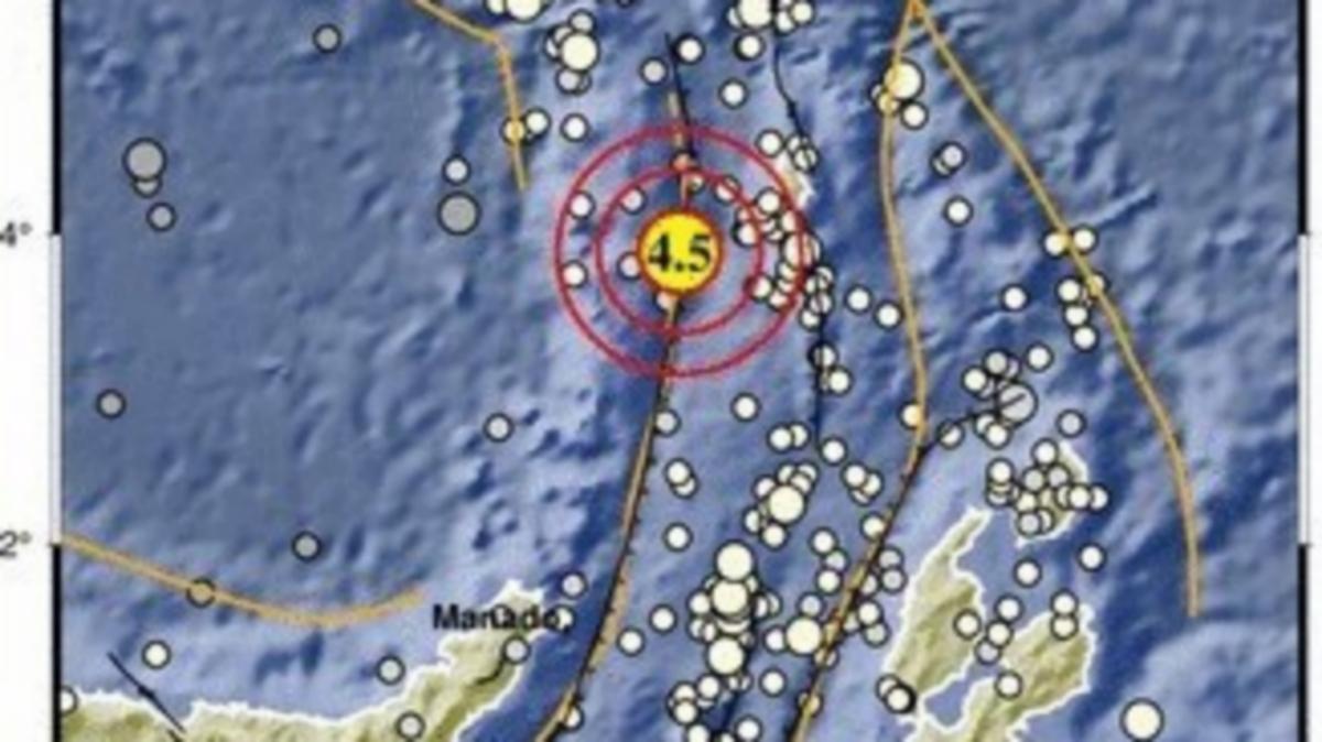 Gempa Bumi di Sulut Rabu 1 April 2026, Berikut Info BMKG Magnitudo dan Lokasinya