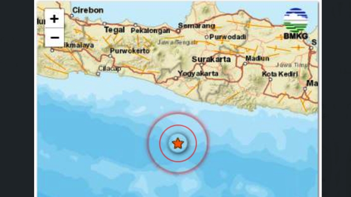 Gempa Guncang Yogyakarta Sabtu 18 Juni 2022, Terjadi Guncang di Laut, Info BMKG Magnitudonya