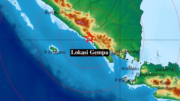 Gempa Guncang Lampung Selasa 14 Juni 2022, Baru Saja Guncangan di Darat, Berikut Info BMKG