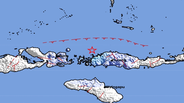 Gempa Terkini Selasa 22 Maret 2022, Berpusat di Laut, Ini Info BMKG Magnitudo dan Lokasinya