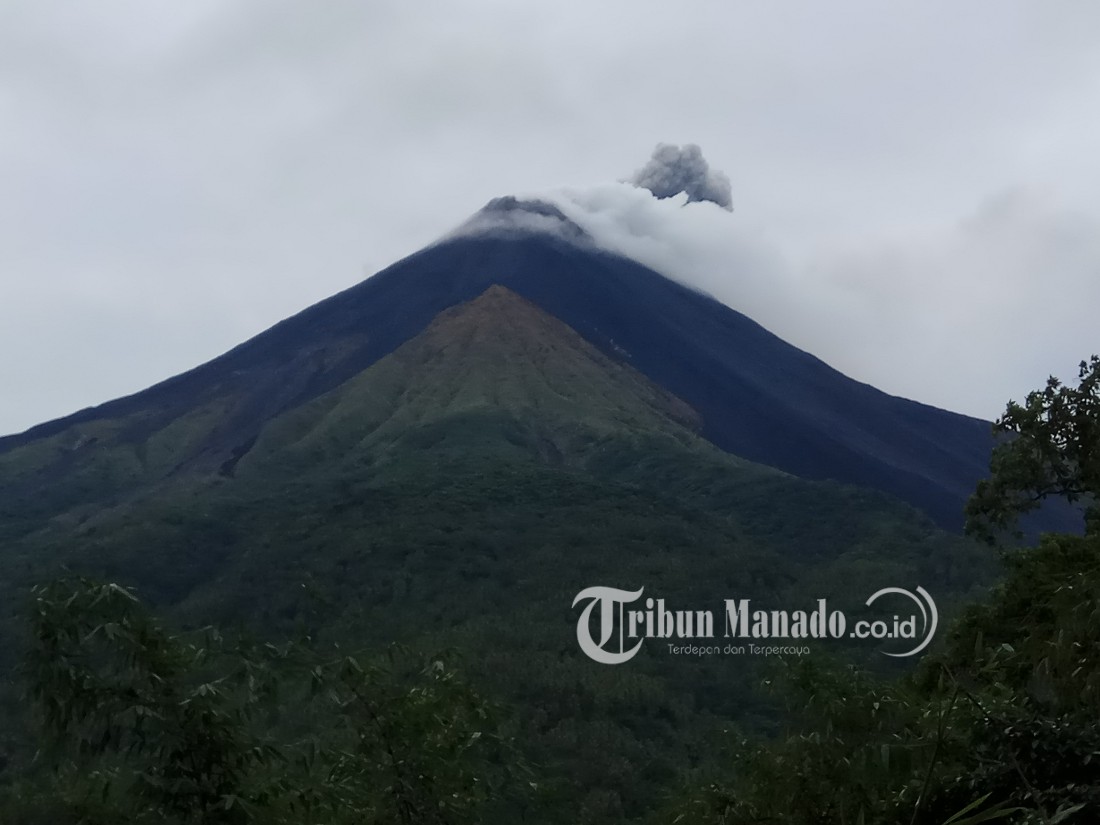 Gunung Karangetang Status Siaga, Warga Dilarang Beraktivitas hingga Radius 3 Kilometer