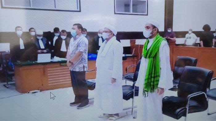 Sikap Rizieq Shihab setelah Dijatuhi Vonis 4 Tahun Penjara: Tegas Menolak, Disuruh Hakim Minta Ampun