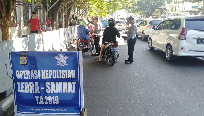 Hari ke-10 Operasi Zebra 2019, Polisi Masih Temukan 76 Pelanggar