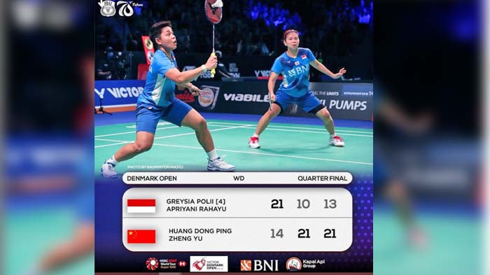 Kabar Greysia Polii dan Apriyani Rahayu, Kalah di Denmark Open 2021, Berikut Jalannya Pertandingan