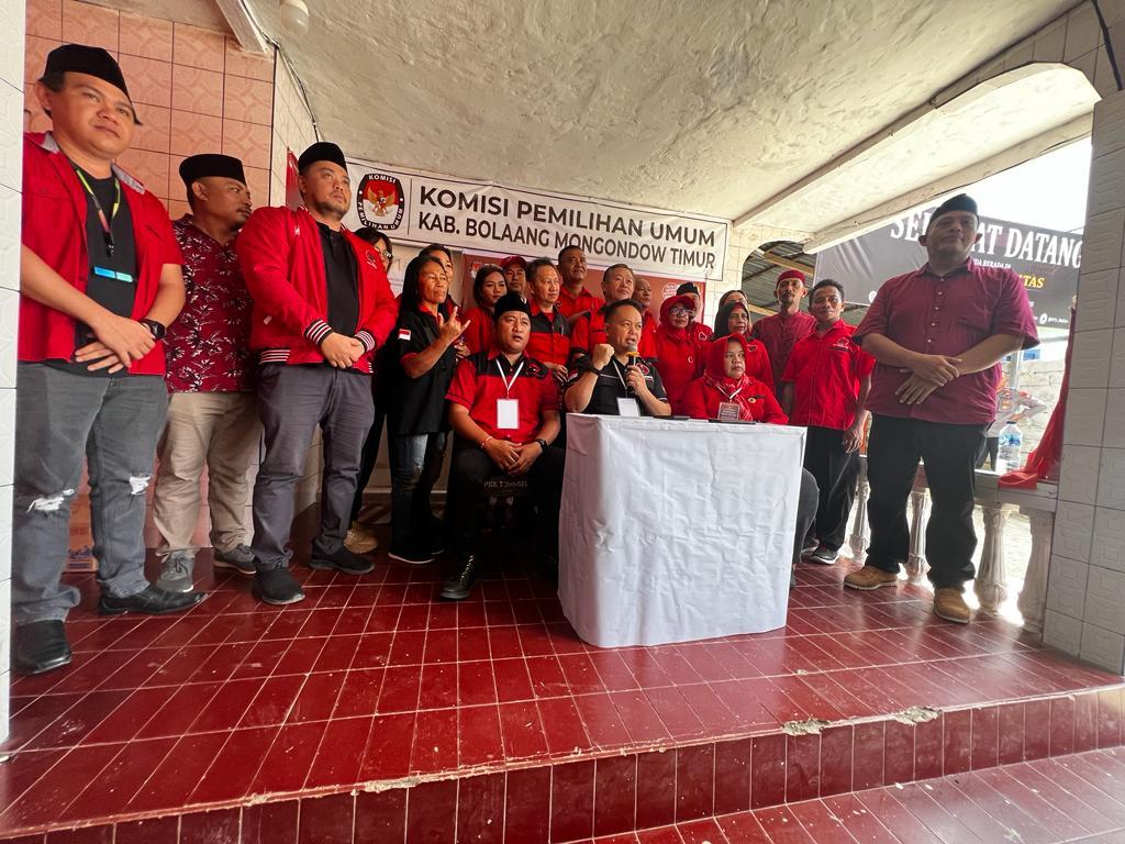 MK Tolak Pemilu Sistem Proporsional Tertutup, PDIP Boltim Sulawesi Utara Tunduk pada Undang-Undang