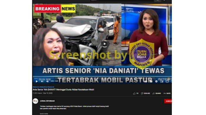 Baru Terungkap Fakta Kecelakaan Maut yang Menewaskan Nia Daniaty, Ternyata Hal ini yang Terjadi