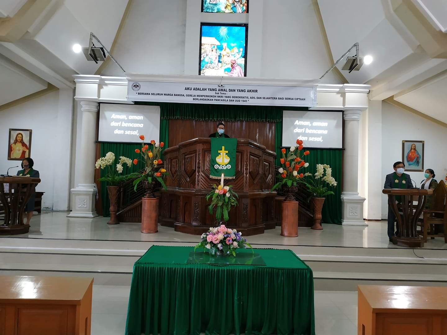 Ibadah Minggu di Gereja, GMIM Eben Haezer Bumber Masuk New Normal, Begini Kata Pdt Jimmy Suatan