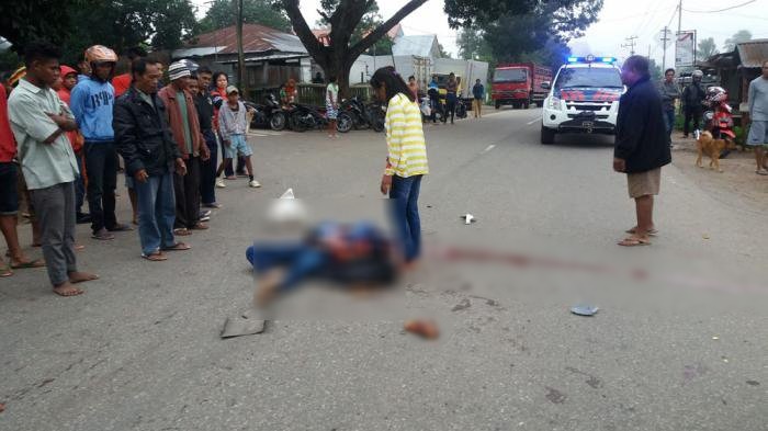 Kecelakaan Maut Tadi Siang, Seorang Pejalan Kaki Tewas Ditabrak Vixion, Pengendara Kurang Hati-hati