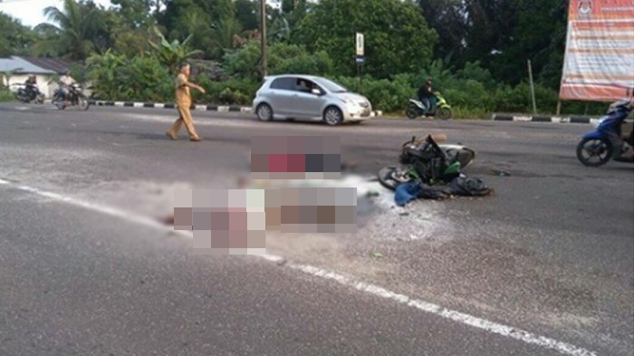 Kecelakaan Maut Pukul 11.30, Seorang PNS Tewas, Korban Tabrakan dengan Motor