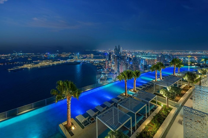 Rasakan Kemewahannya, Address Beach Resort di Dubai Miliki Infinity Pool Tertinggi di Dunia