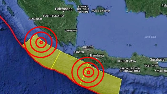 Gempa Guncang Jabar dan Lampung Senin 14 Maret 2022 Siang, Berpusat di Laut, Info BMKG Magnitudo