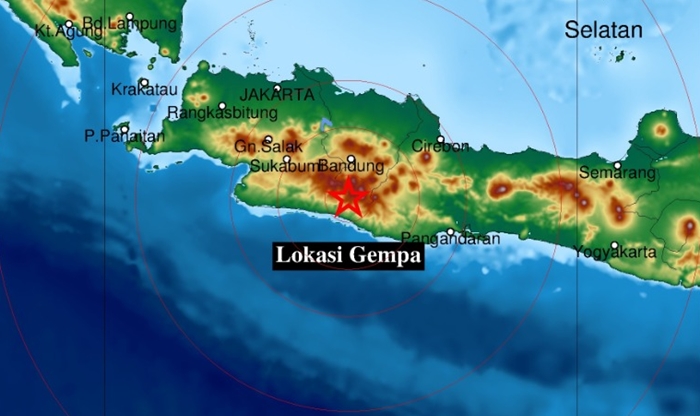 Gempa Terkini Guncang Jawa Barat Rabu 9 Maret 2022 Siang Info BMKG, Berikut Data Skala Magnitudo