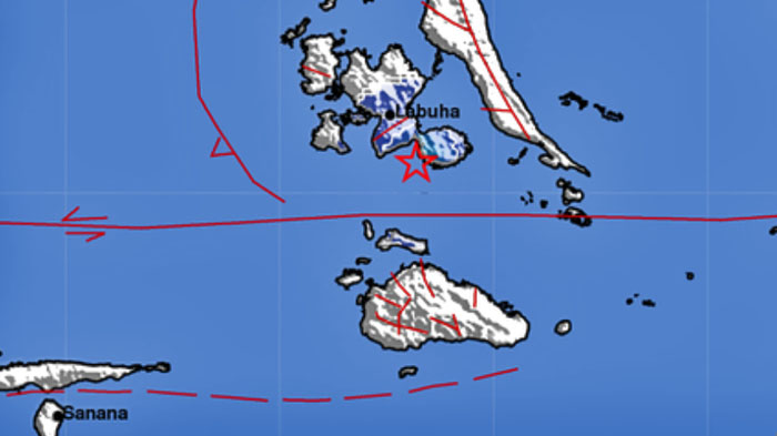 Gempa Bumi Kelima di Labuha, Sabtu 21 November 2020