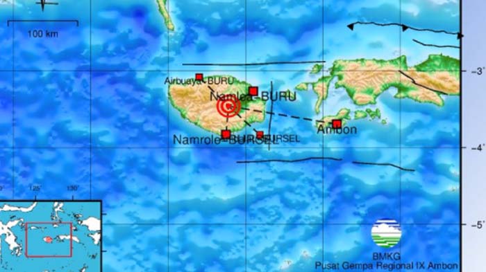 Gempa Terkini Pukul 06.34 WIT Rabu 26 Januari 2022, Info Lengkap BMKG Ini Lokasi Titik Pusatnya