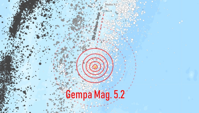 Gempa Magnitudo 5.2 Sore Ini Selasa 8 Februari 2022 Pukul 16:22 Info Terkini, Ini Lokasinya