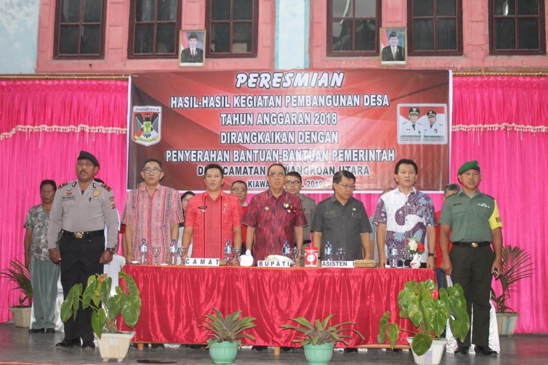 Inilah Bentuk Apresiasi ROR Atas Keberhasilan Pembangunan di Kecamatan Kawangkoan Utara