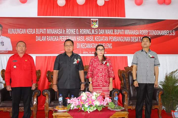 Inilah Hasil Program Pembangunan Desa di Kecamatan Pineleng