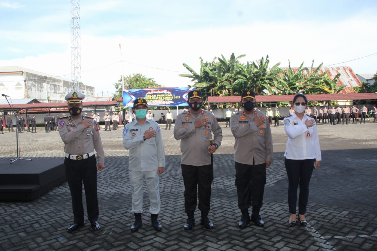 Inilah Sasaran Dalam Operasi Keselamatan Samrat 2021 Polda Sulut