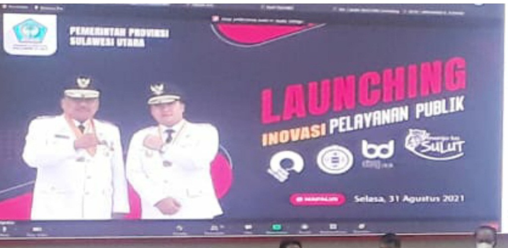 Pemerintahan Olly Dondokambey - Steven Kandouw Luncurkan 4 Aplikasi Inovasi Layanan Publik