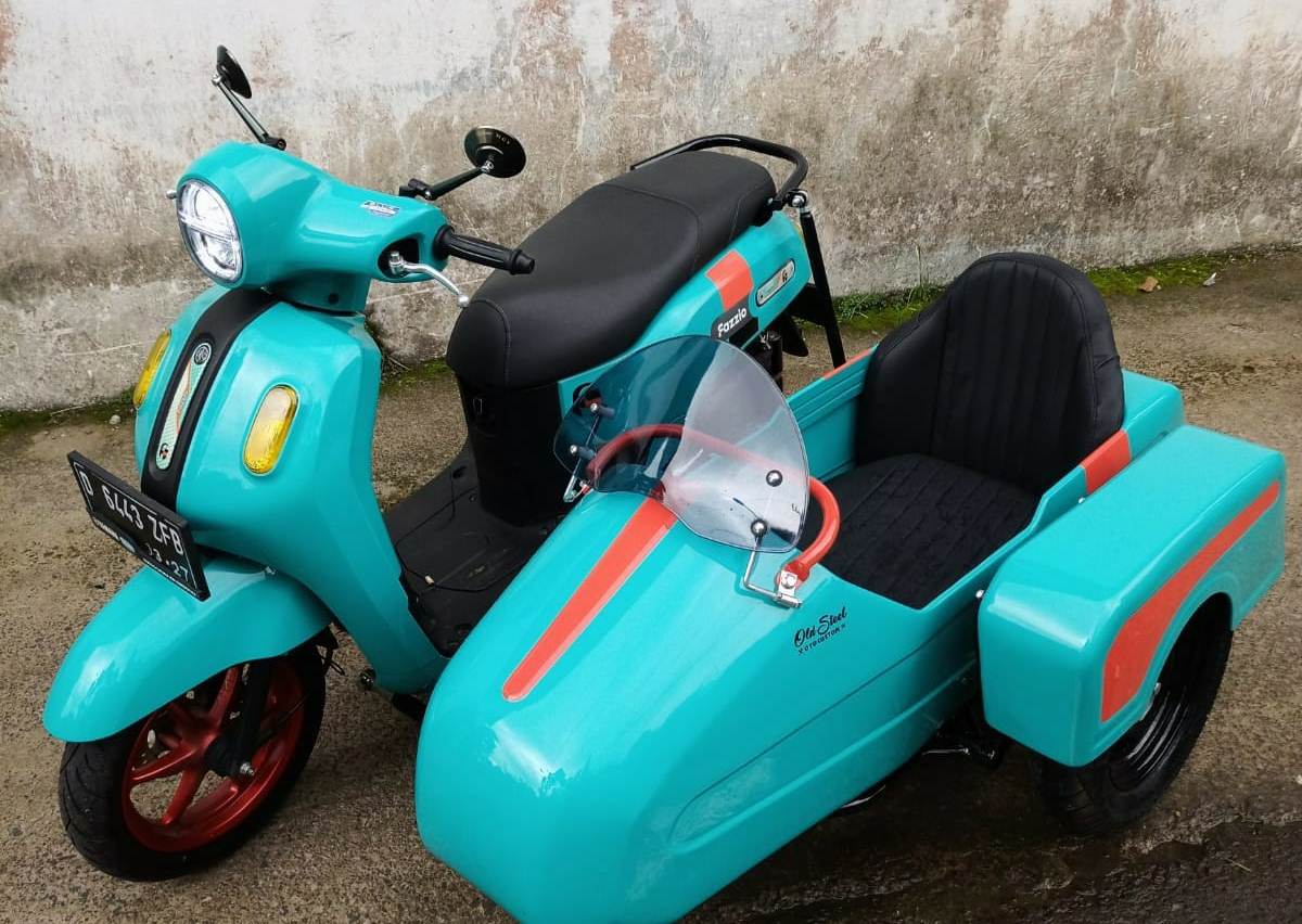 Intip Modifikasi Yamaha Fazzio Hybrid-Connected, Desain Unik Jadi Semakin Menarik
